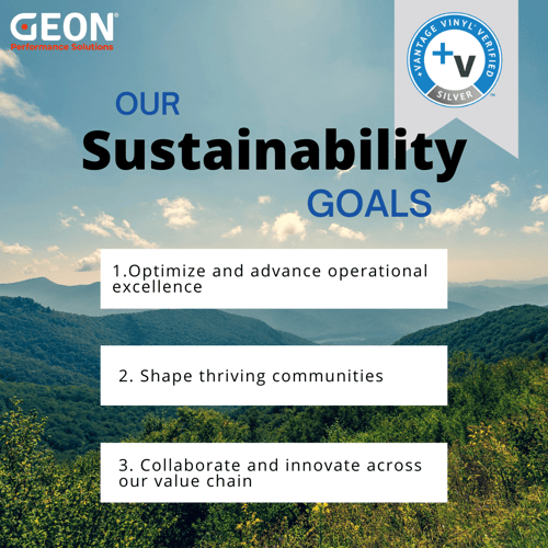 GEON Performance Solutions Receives +Vantage Vinyl Green Circle Silver Verification