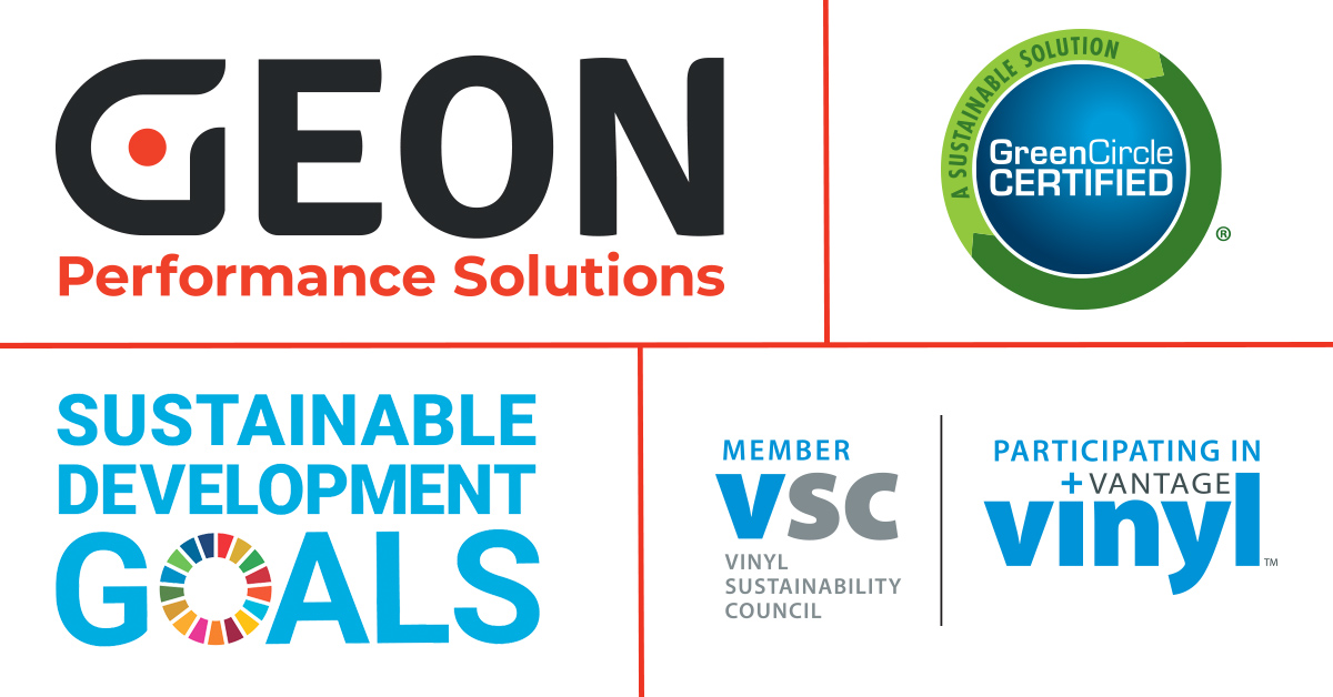 GEON® Performance Solutions Receives +Vantage Vinyl™ Green Circle Certification