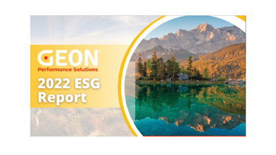 2022 GEON® Performance Solutions ESG Report at a Glance