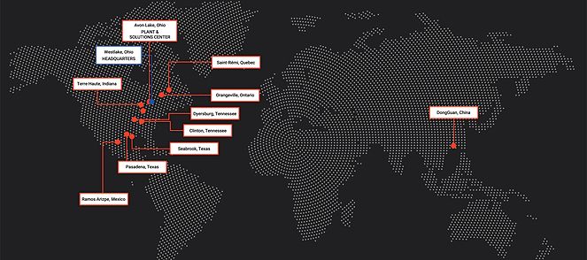 map of GEON locations around the world